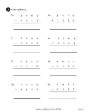 Maths — No Problem! Workbook 4A product image 2