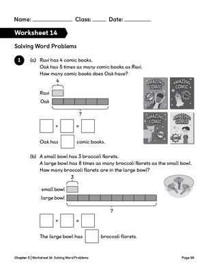 Maths — No Problem! Workbook 3A New Edition product image 2