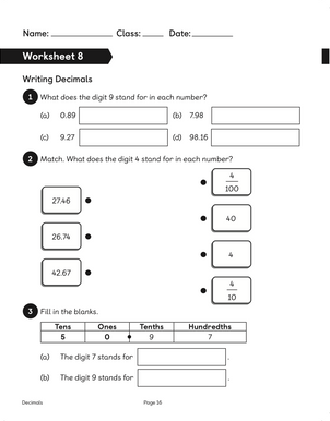 Maths — No Problem! Workbook 4B product image 1